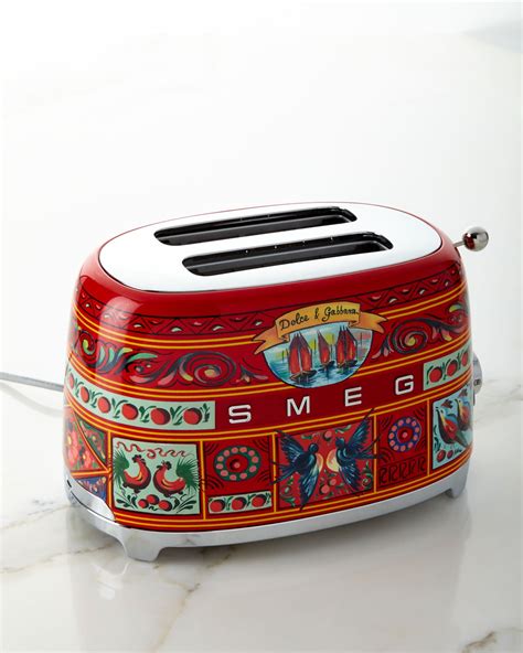 smeg dolce gabbana blue and white|d&g SMEG toaster.